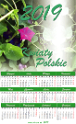 kalendarz projekt Kwiaty Polskie